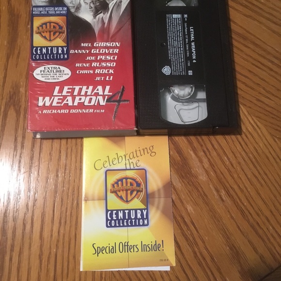8 Mel Gibson Movies on VHS Lethal Weapon 1-4, The  Patriot & more - Picture 9 of 12